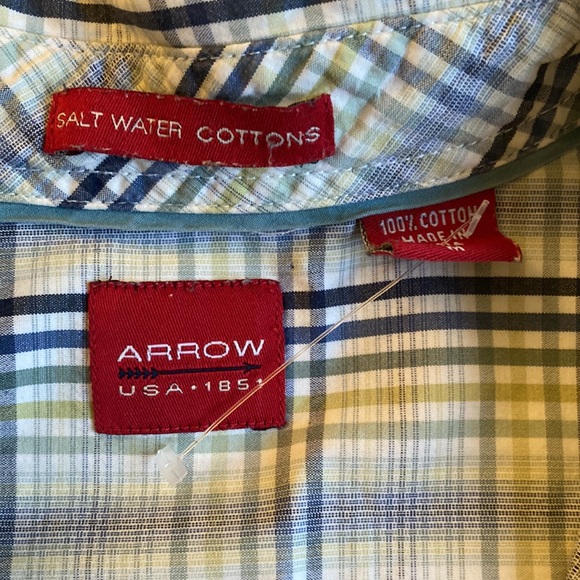 Causal men short sleeve button down shirt - Picture 5 of 5